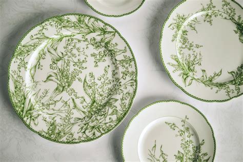 dior lily of the valley dishes